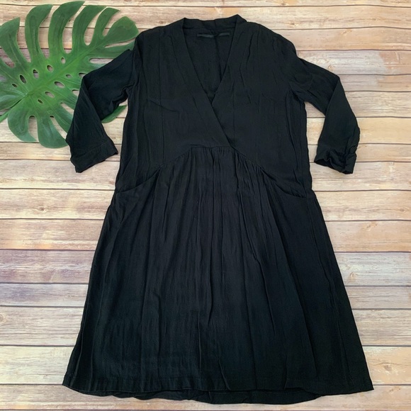 just female Dresses & Skirts - Just Female black oversized Lola dress w pockets